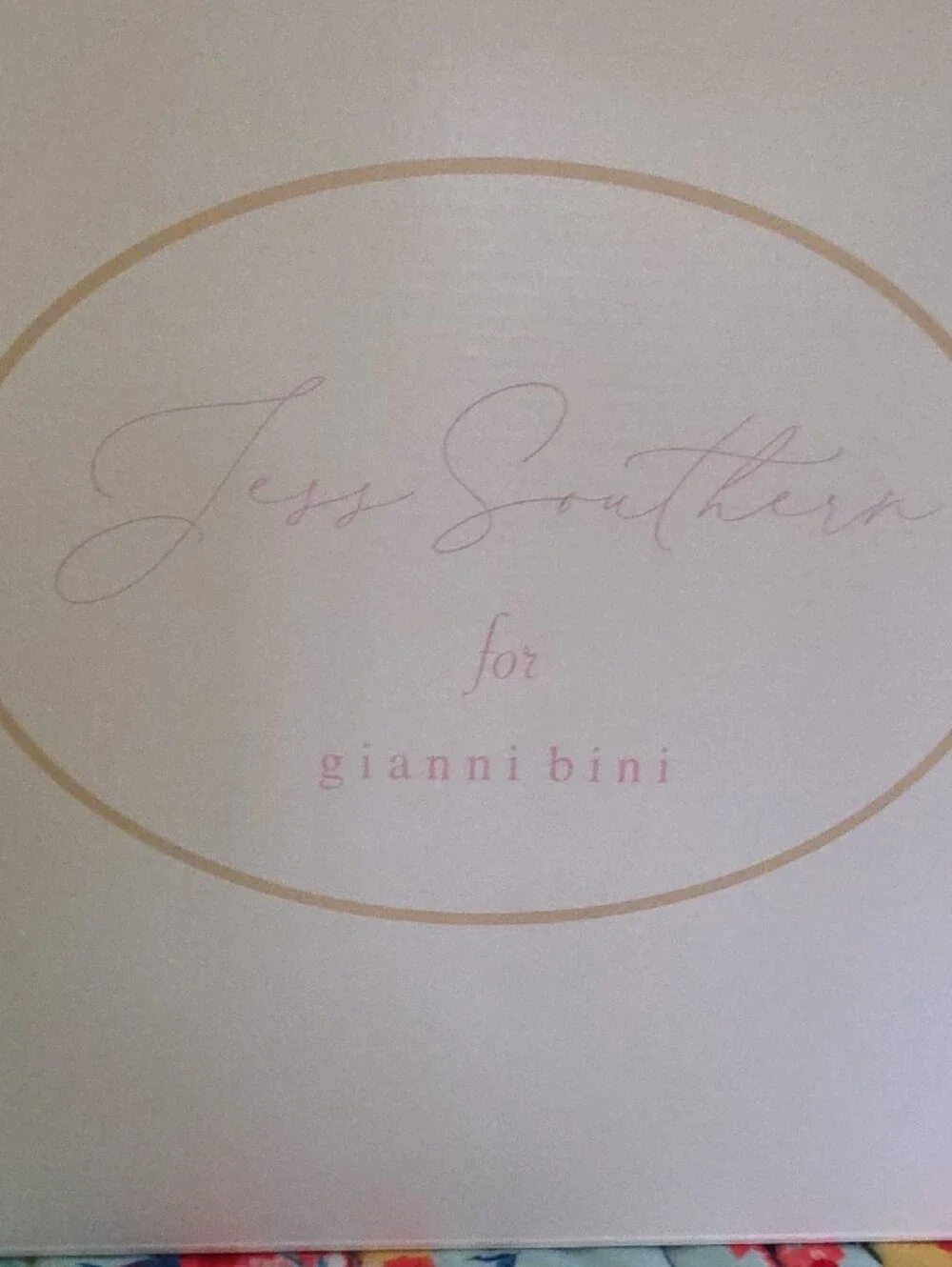 Gianni Bini Gold, Silver & Blue Sequin Floral Platform Heels